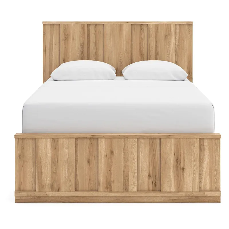 Rowden Queen Panel Bed, Dresser and Mirror