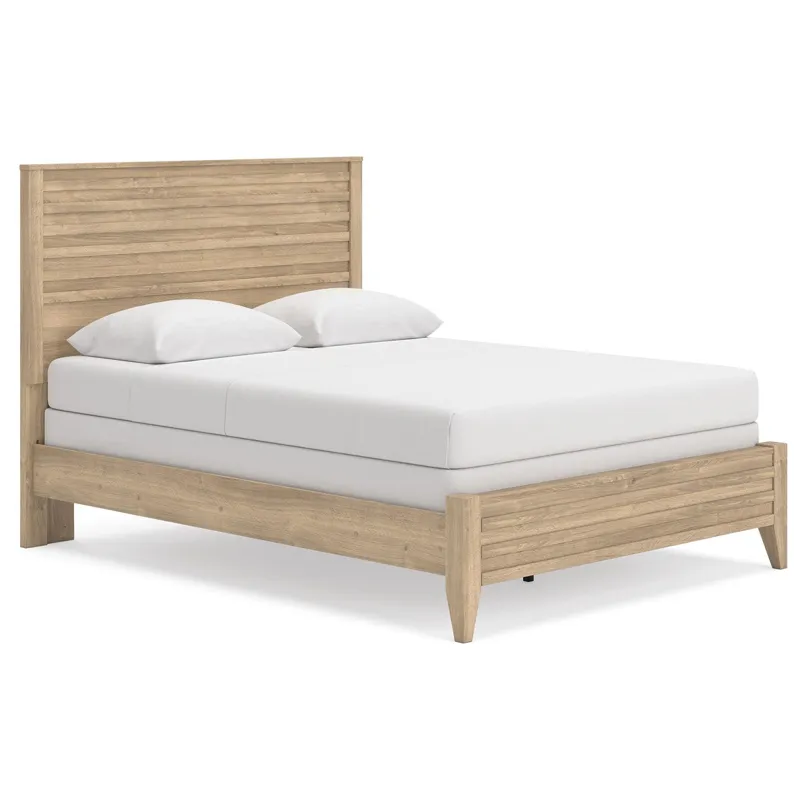 Holloway Queen Panel Bed, Dresser and Mirror