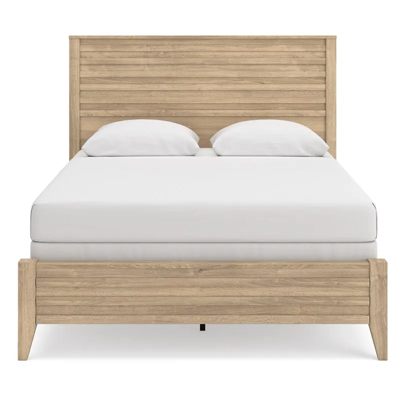 Holloway Queen Panel Bed, Dresser and Mirror