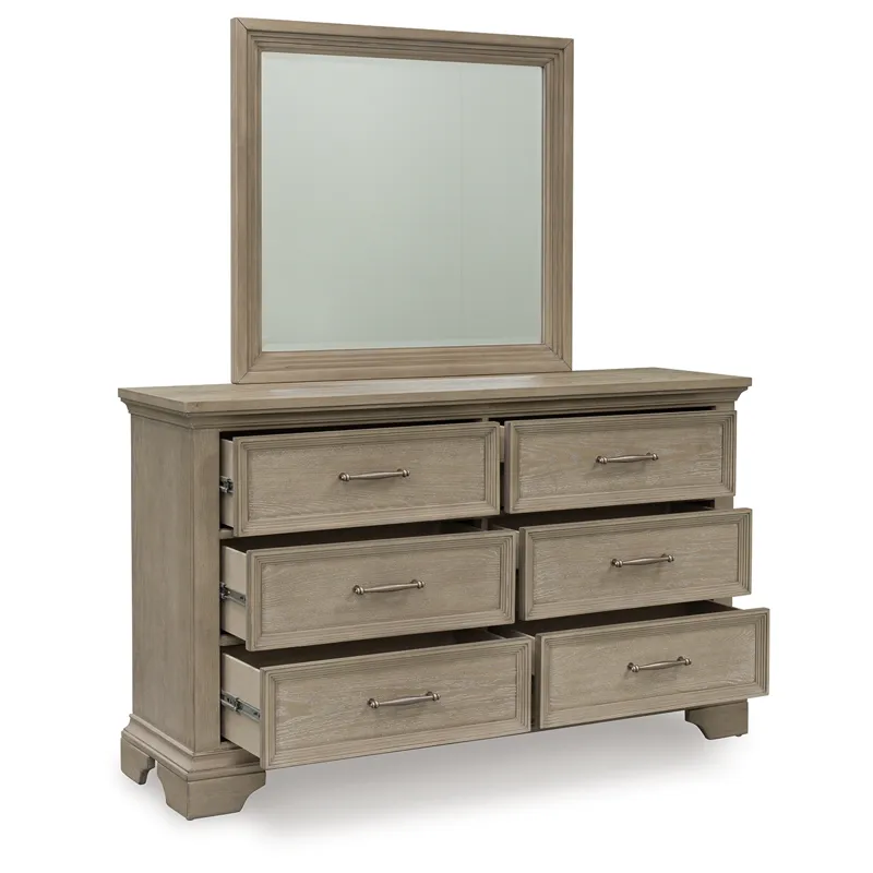 Vallardia Dresser and Mirror
