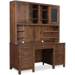 66" Credenza & Hutch