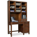 50" Pedestal Desk & Hutch