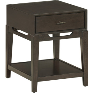 Sutton Chairside Table - French Roast