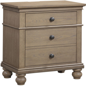 Oxford 2 Drawer Nighstand