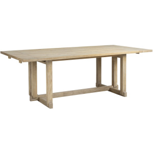 Extendable Trestle Dining Table