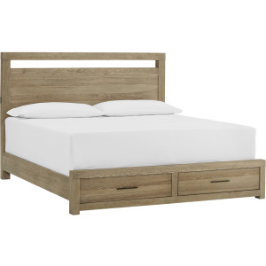 Modern Loft King Storage Bed