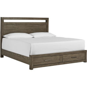Modern Loft King Storage Bed