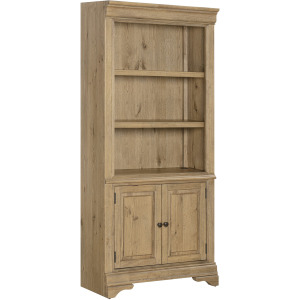 Chateau Philippe Door Bookcase - Cognac