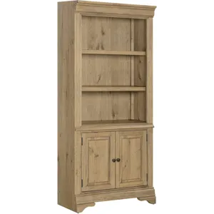 Chateau Philippe Door Bookcase - Cognac