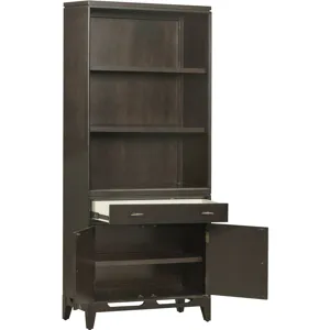 Sutton Door Bookcase - French Roast