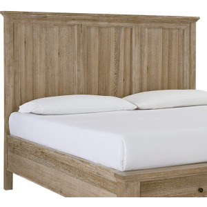 Cambridge King Framed Panel Headboard - Modern Khaki