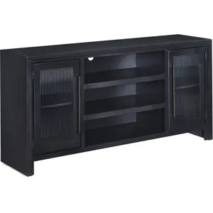 Tatum 66" Console w/ 2 Doors - Black