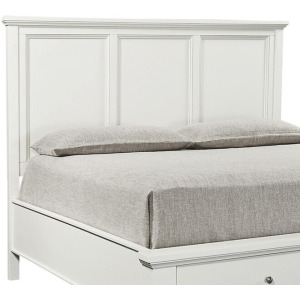 Cambridge King Framed Panel Headboard - White