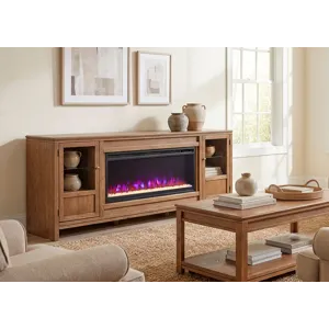Sandro 80" Fireplace Console