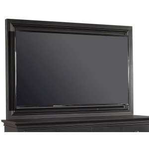 Oxford TV Frame w/TV Mount - Rubbed Black