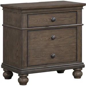 Oxford 2 Drawer Nighstand