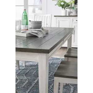 Caraway Counter Height Dining Table - Aged Ivory