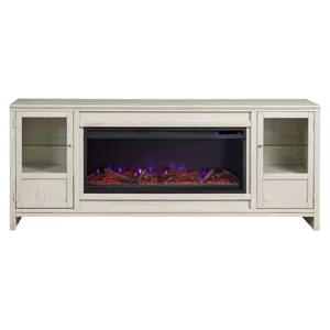 Sandro 80" Fireplace Console