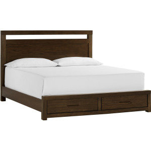 Modern Loft King Storage Bed