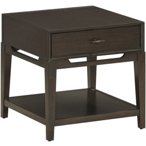 Sutton End Table - French Roast