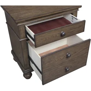 Oxford 2 Drawer Nighstand