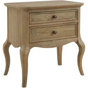 Chateau Philippe Cabriole Nightstand - Cognac