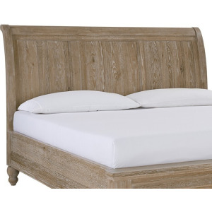 Cambridge King / Cal King Sleigh Headboard - Modern Khaki