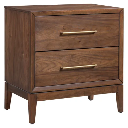 Jasper Two Drawer Nightstand
