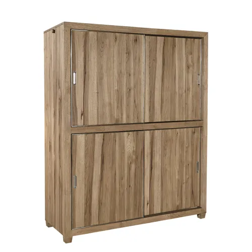 Paxton Sliding Door Storage Chest - Fawn