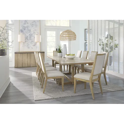 Modern Loft 9 PC Dining Set