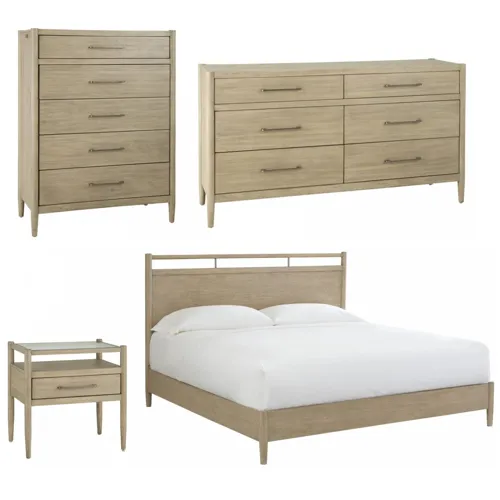 Shiloh 4 PC Queen Panel Bedroom Set