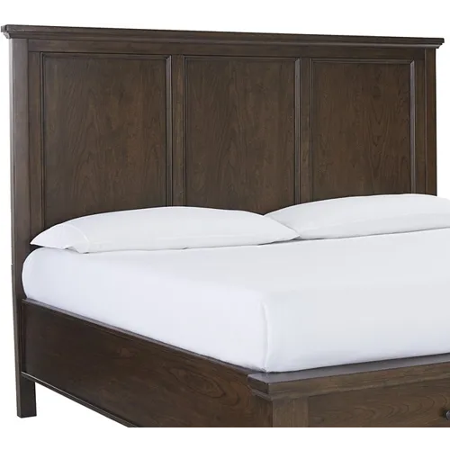 Cambridge King Framed Panel Headboard - Classic Cherry