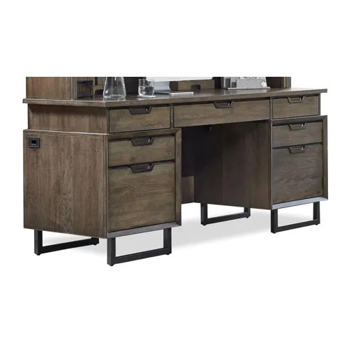 Harper Point Fossil 66" Credenza Desk