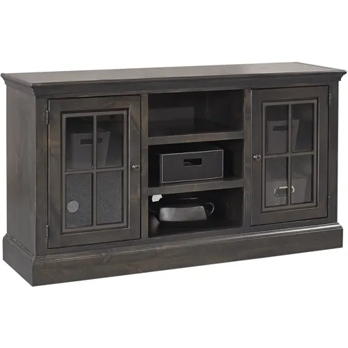 Churchill 59" Console w/ 2 Doors - Ghost Black