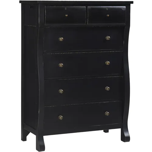Caroline Chest - Soft Black