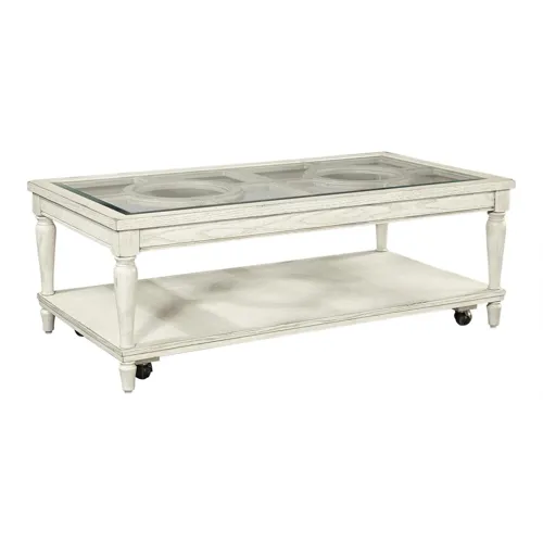 Radius Cocktail Table - Alabaster