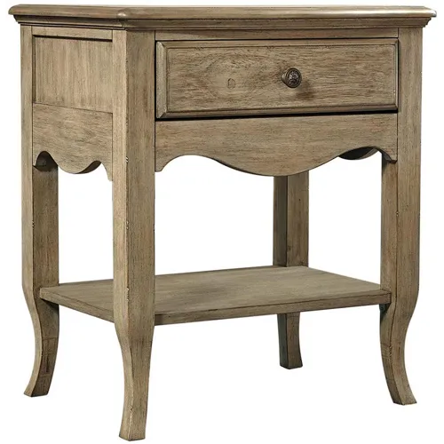 Provence 1 Drawer Nightstand