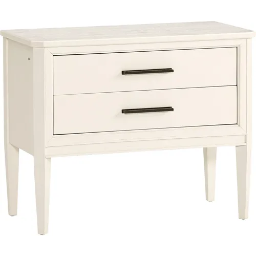 Camden White Liv360 Nighstand