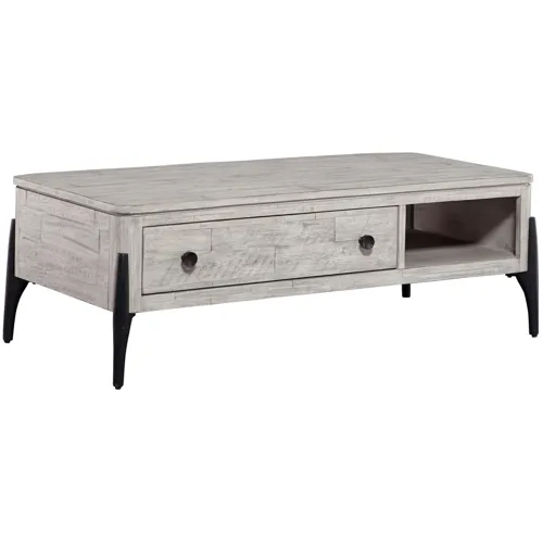 Zane Cocktail Table - Parchment
