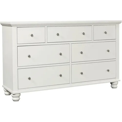 Cambridge Double Dresser - White