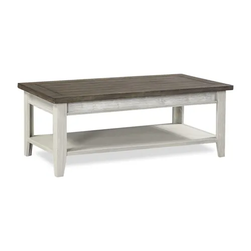 Eastport Cocktail Table - Drifted White