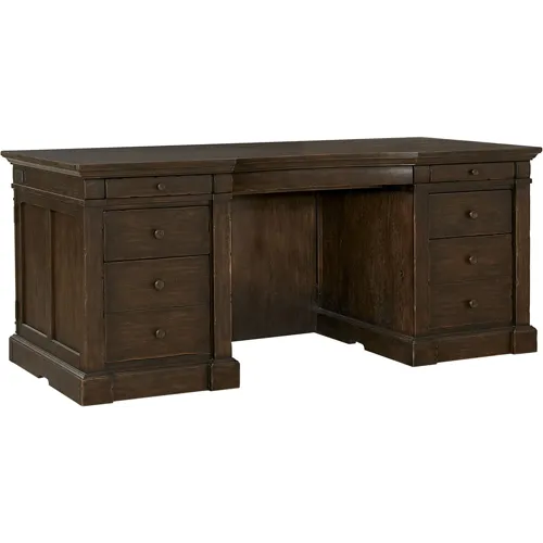 Jackson 72" Executive Desk - Turkish Coffee