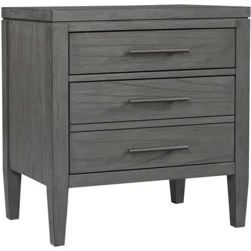 Preston 2 Drawer Nightstand - Urbane Grey