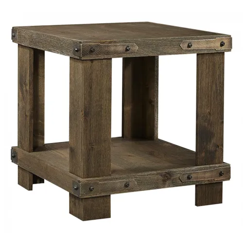 Sawyer End Table - Brindle