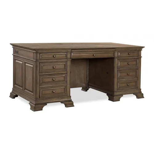 Arcadia Truffle 72" Executive Desk