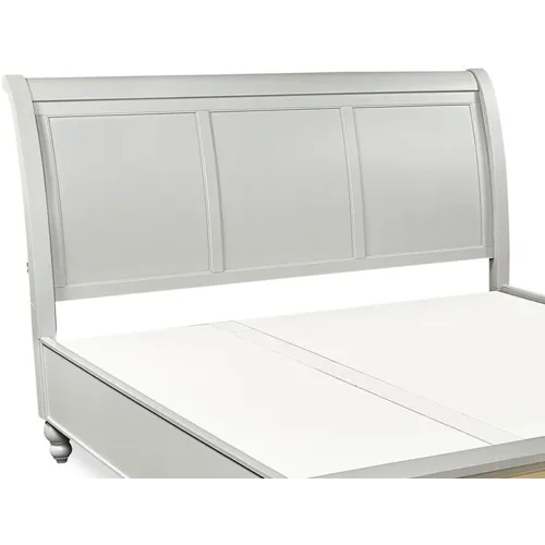 Cambridge King/Cal King Sleigh Headboard - Grey