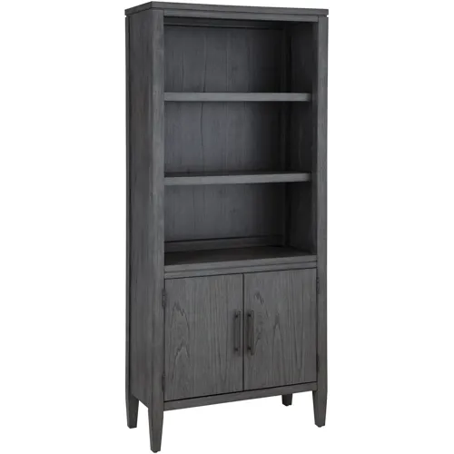 Preston Door Bookcase - Urbane Grey