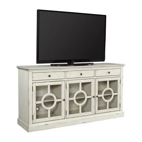 Radius 66" Console - Alabaster