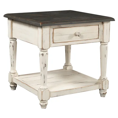 Hinsdale End Table - Cottonwood