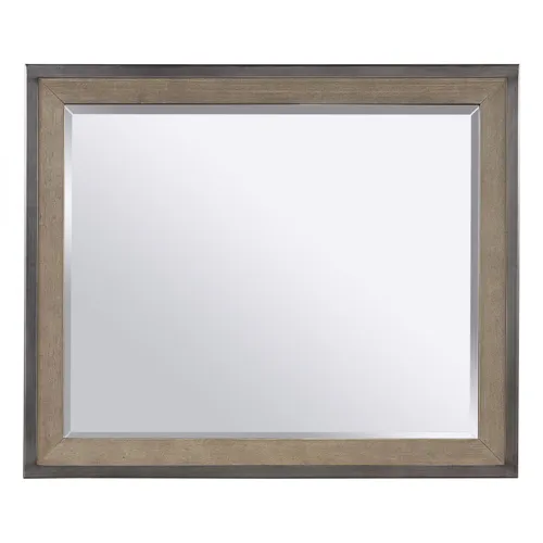Trellis Mirror - Desert Brown